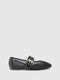 Sapatos com Fivela em Preto